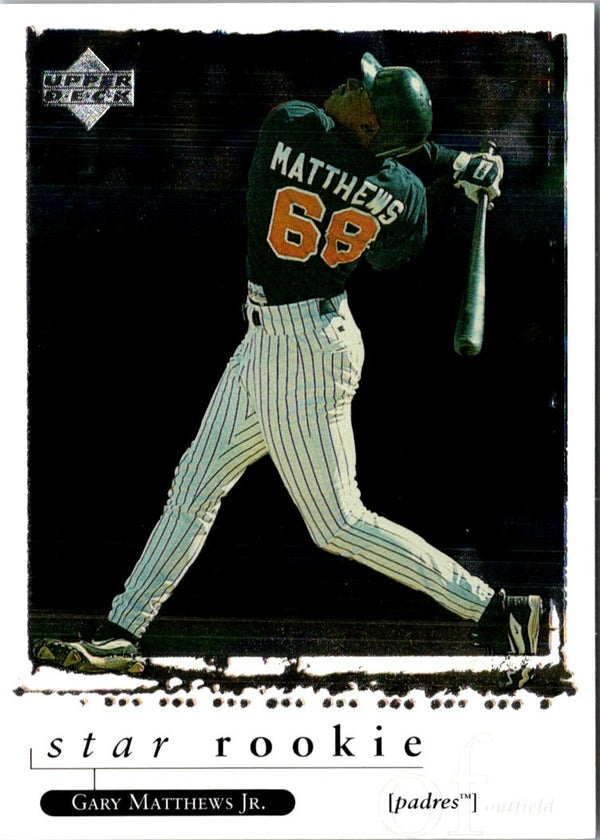 1998 Upper Deck Gary Matthews Jr. #545 Rookie