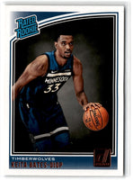 2018 Donruss Optic Blue Velocity Keita Bates-Diop #191