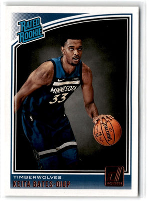 2018 Donruss Optic Blue Velocity Keita Bates-Diop #191