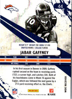 2010 Panini Rookies & Stars Jabar Gaffney #44