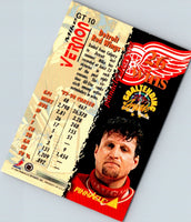 1994 Pinnacle Goaltending Greats Mike Vernon #GT10
