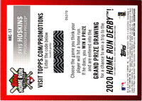 2019 Topps Home Run Challenge Codes Rhys Hoskins #HRC-17