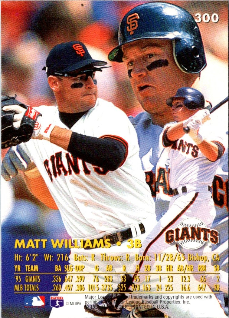 1996 Ultra Matt Williams