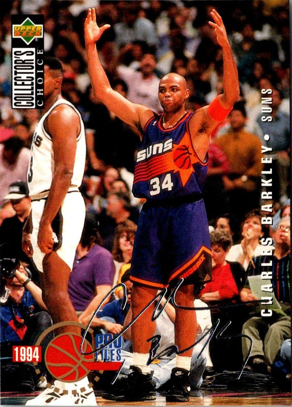 1994 Collector's Choice Silver Signatures Charles Barkley #199