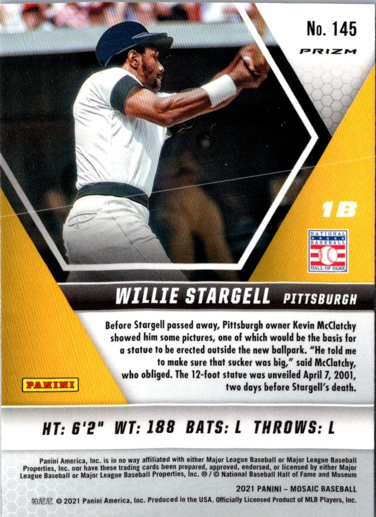 2021 Panini Mosaic Willie Stargell