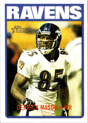 2005 Topps Heritage Derrick Mason #3