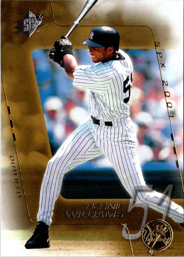 2001 Upper Deck Gold Glove Bernie Williams #38