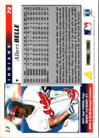 1996 Score Albert Belle #72