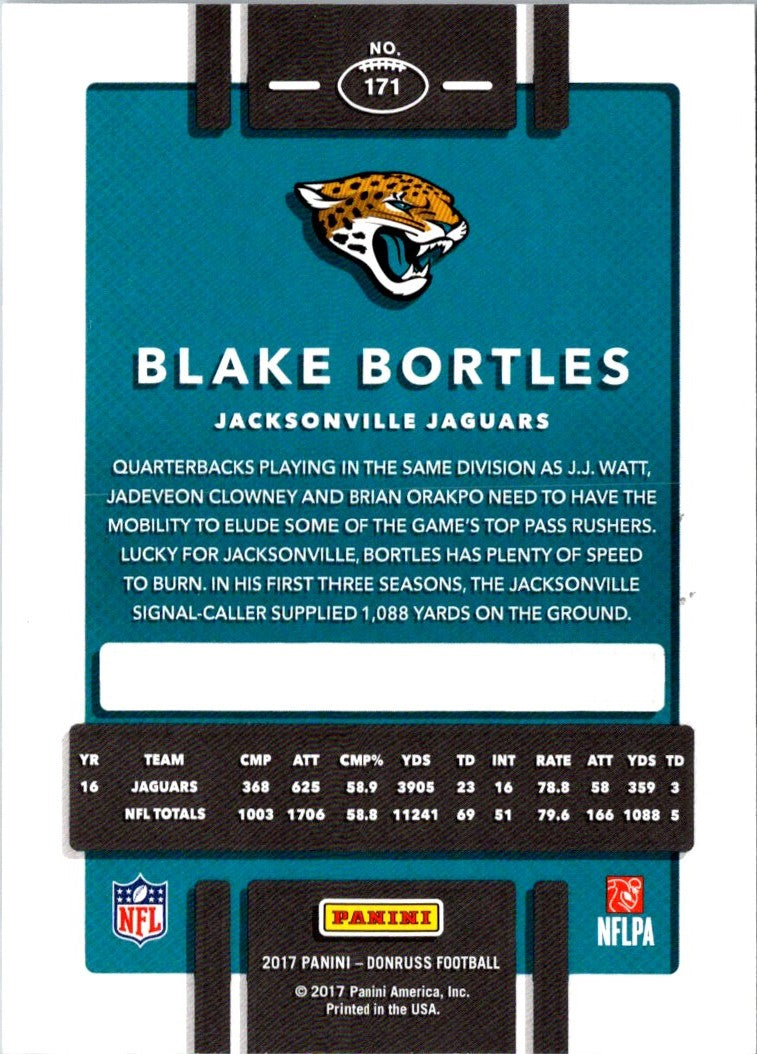 2017 Donruss Blake Bortles