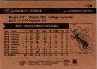 2001 Fleer Tradition Glossy Qadry Ismail #136