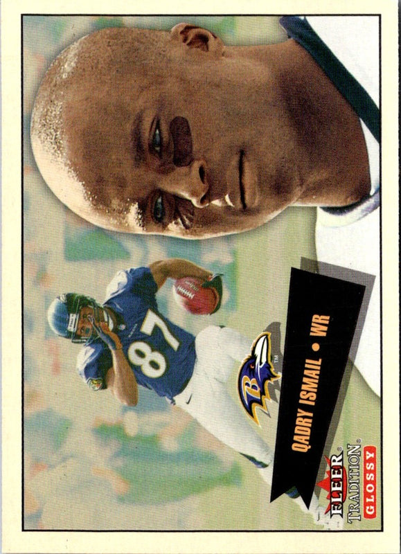 2001 Fleer Tradition Glossy Qadry Ismail #136
