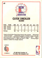 1989 Hoops Clyde Drexler #69
