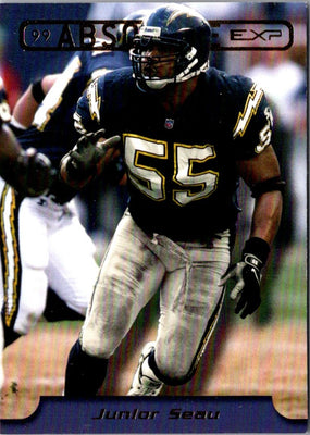 1999 Playoff Absolute EXP Junior Seau #167