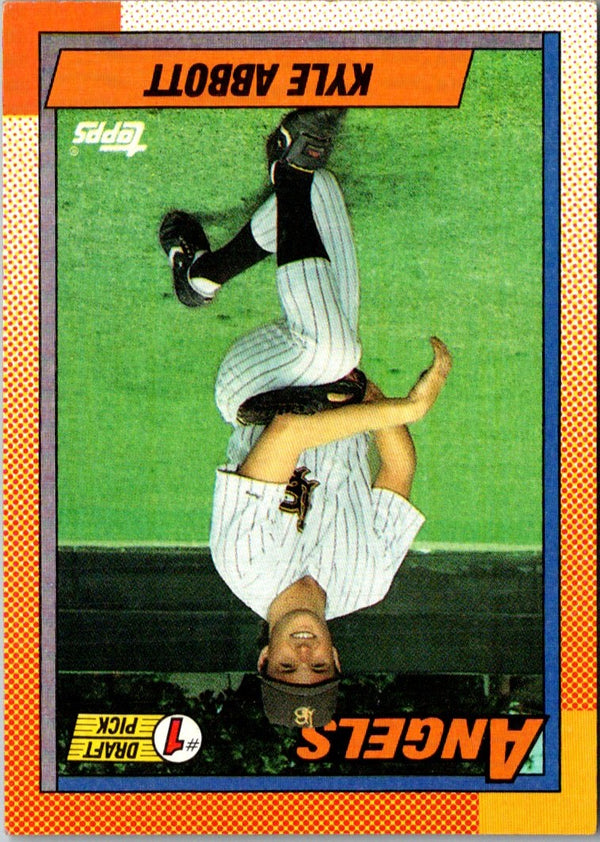 1990 Topps Kyle Abbott #444 Rookie