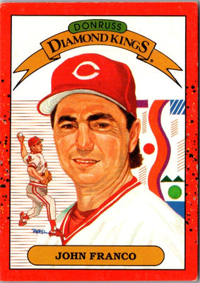 1990 Donruss Super Diamond Kings John Franco #14