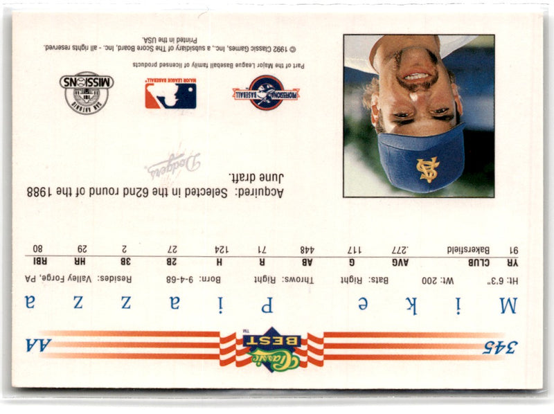 1992 Classic Best Mike Piazza