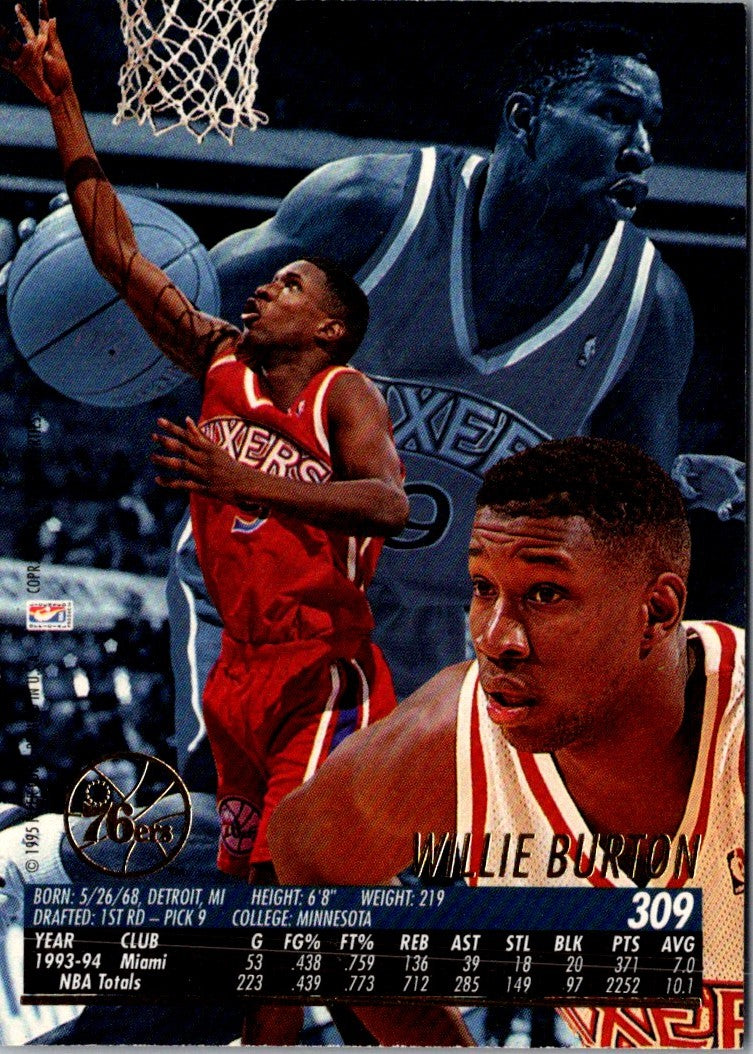 1994 Ultra Willie Burton