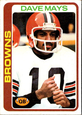1978 Topps Dave Mays #353 Rookie
