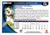 2010 Topps Darren Sproles #236