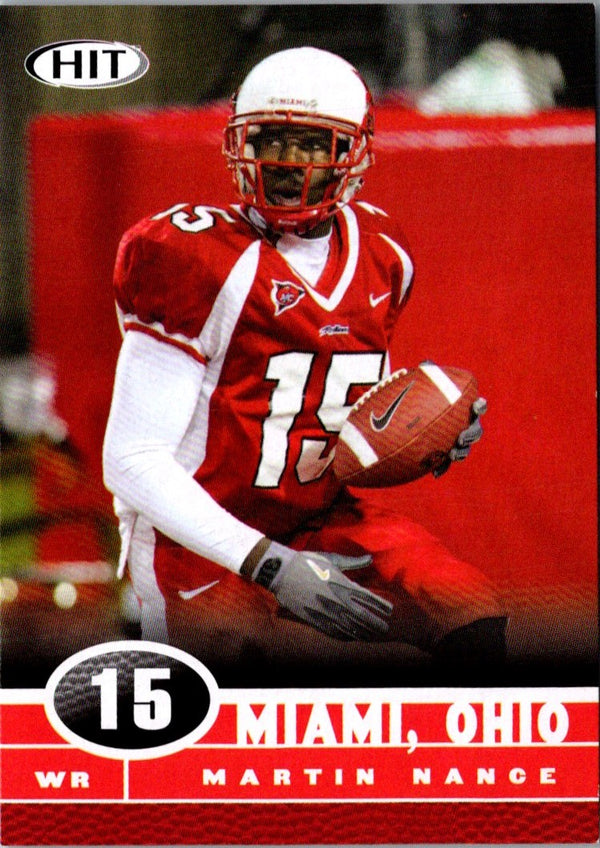 2006 SAGE HIT Martin Nance #15
