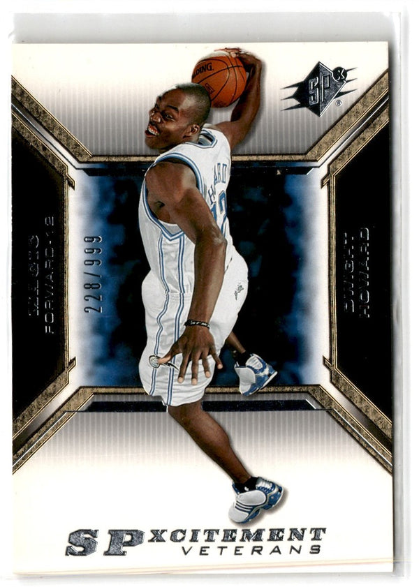 2005 SPx SPxcitement Veterans Dwight Howard #XCV23 228/999