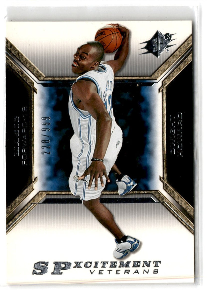 2005 SPx SPxcitement Veterans Dwight Howard