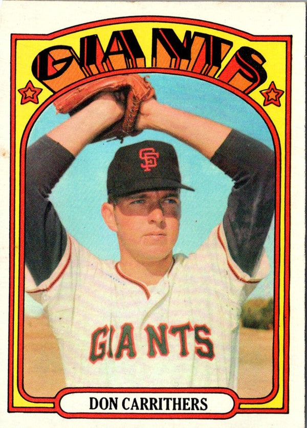 1972 Topps Don Carrithers #76 Rookie