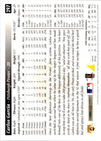 1997 Score Artist's Proofs White Border Carlos Garcia #297