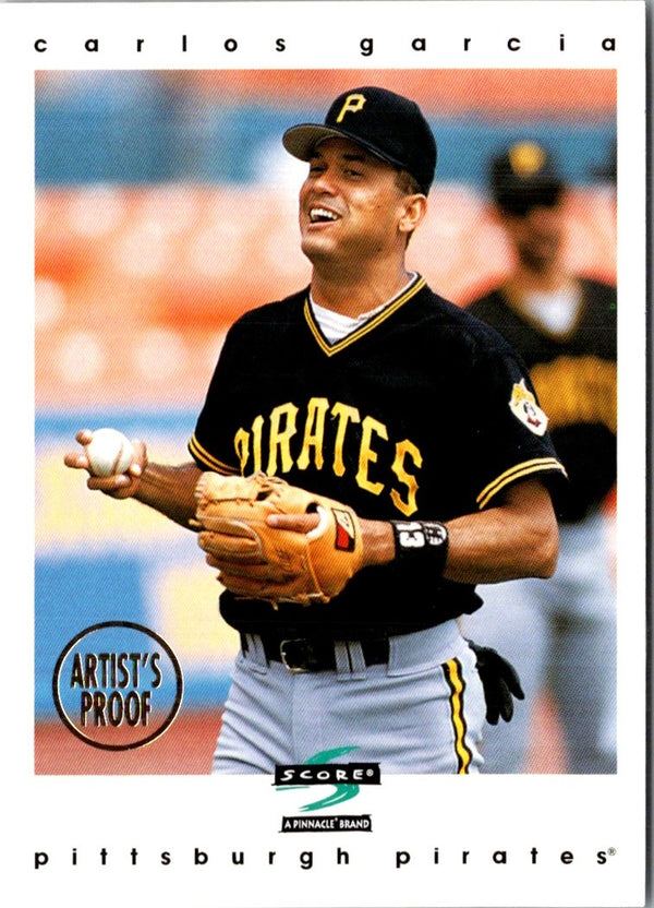 1997 Score Artist's Proofs White Border Carlos Garcia #297