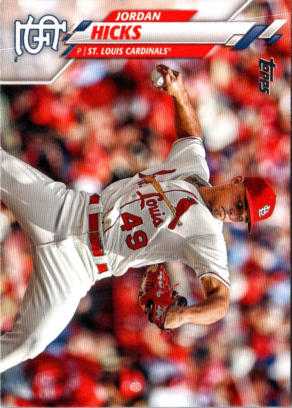 2020 Topps Jordan Hicks #511