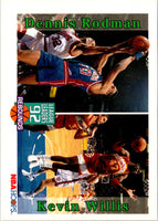 1992 Hoops Dennis Rodman/Kevin Willis #325
