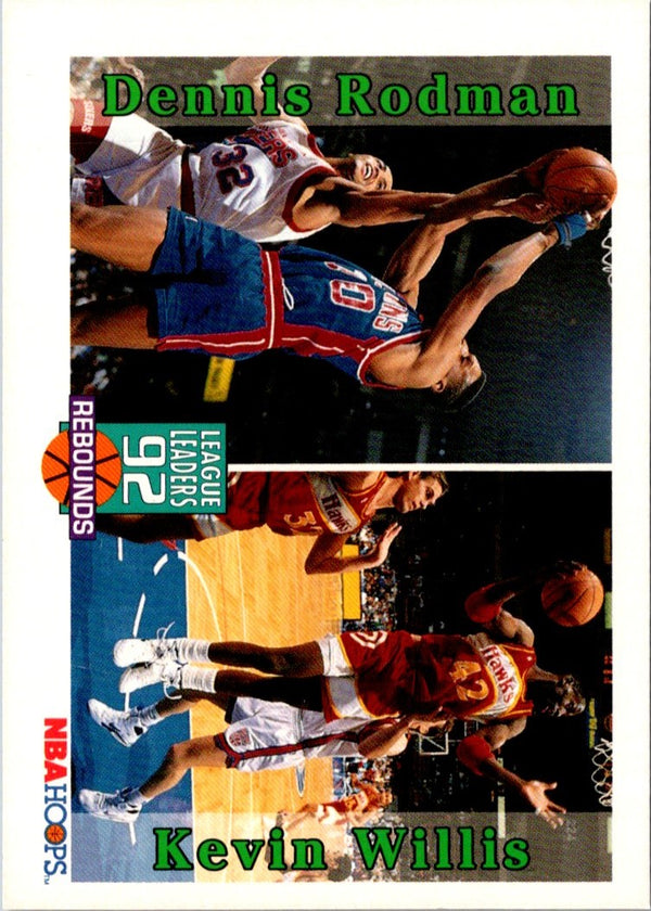 1992 Hoops Dennis Rodman/Kevin Willis #325