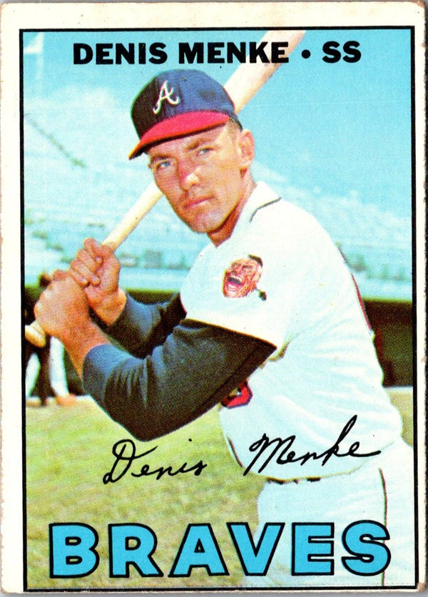 1967 Topps Denis Menke #518 VG-EX+