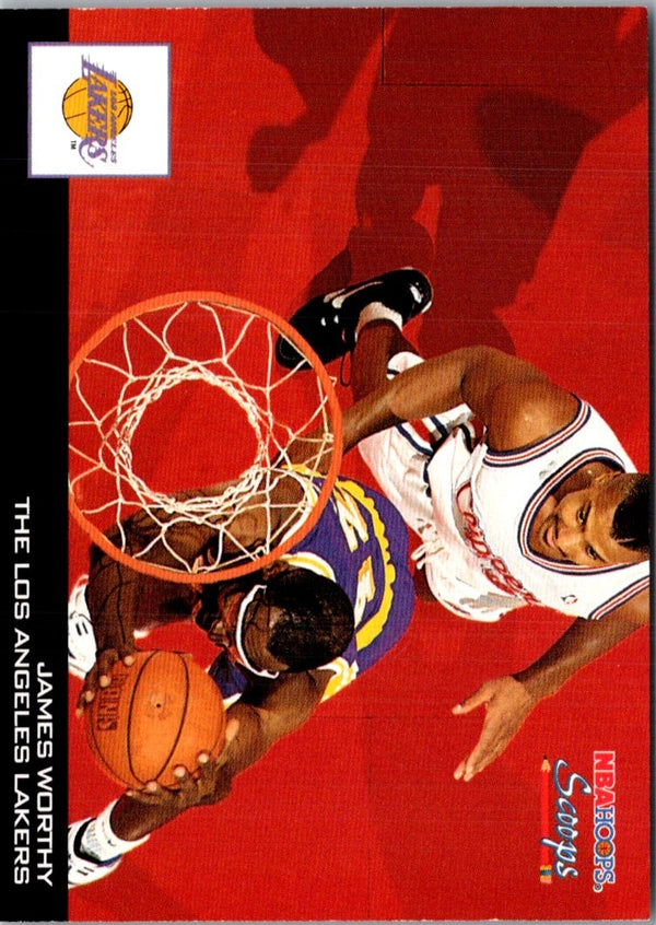 1993 Hoops Scoops James Worthy #HS13