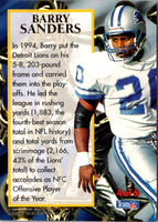 1995 Ultra Award Winners Barry Sanders #4