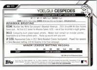 2021 Bowman Draft 1st Edition Yoelqui Cespedes #BD-171