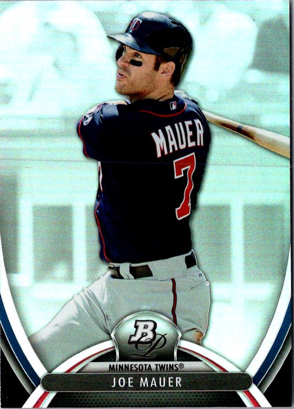 2013 Bowman Platinum Joe Mauer #77