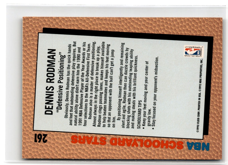 1992 Fleer Dennis Rodman