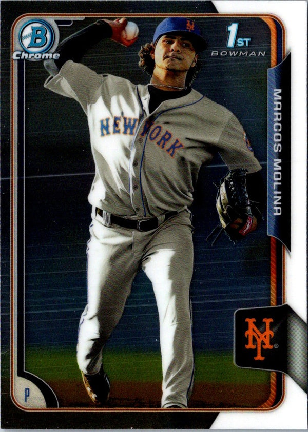 2015 Bowman Chrome Prospects Marcos Molina #BCP78