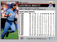 1992 Leaf George Brett #255