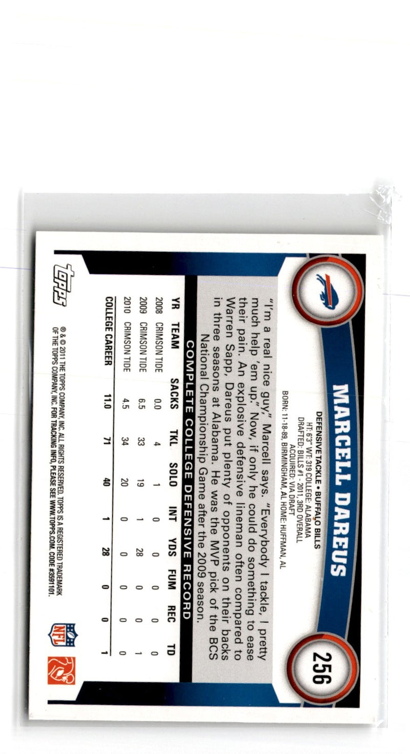 2011 Topps Marcell Dareus