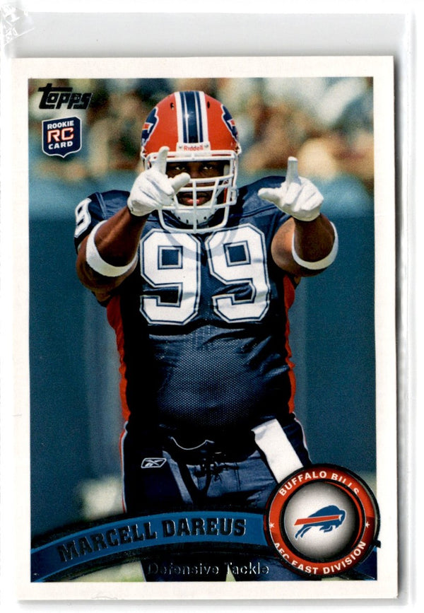 2011 Topps Marcell Dareus #256 Rookie
