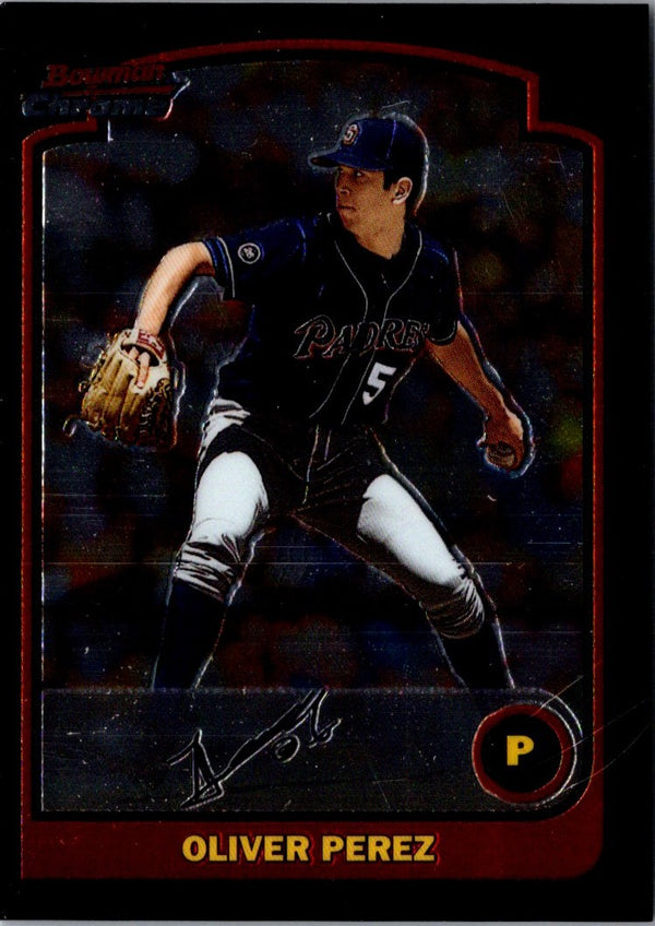 2003 Bowman Oliver Perez #73