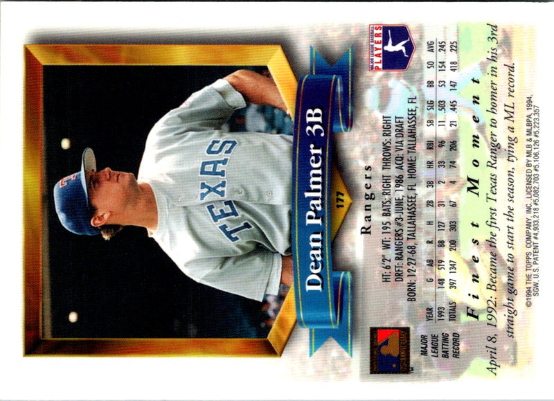 1994 Finest Dean Palmer