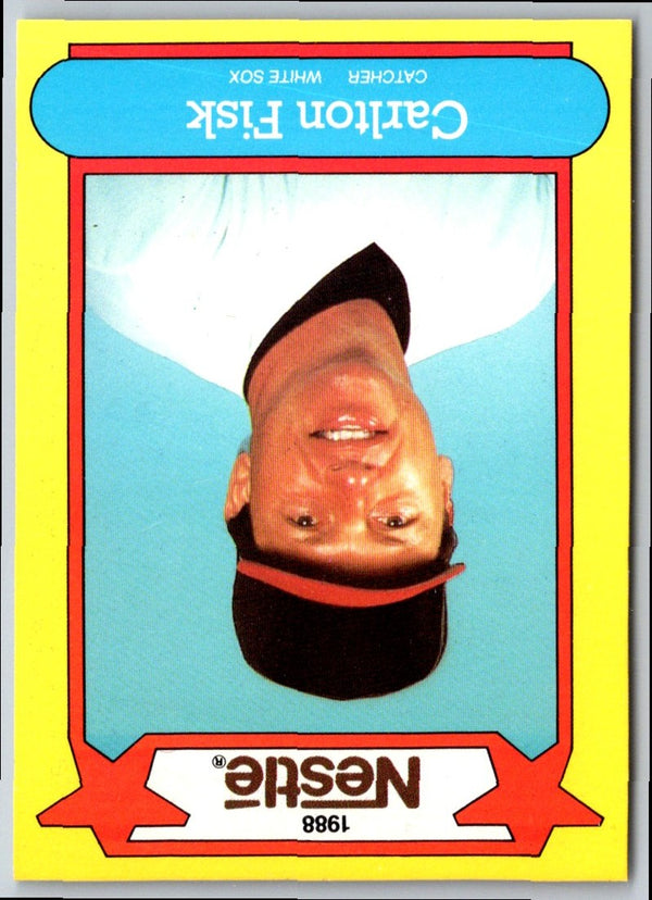1988 Nestle Carlton Fisk #38