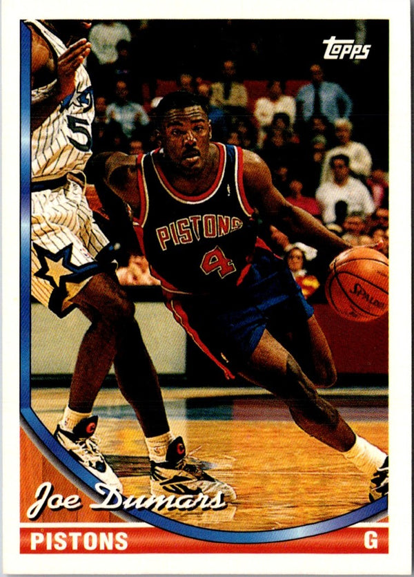 1993 Topps Gold Joe Dumars #351