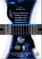 2004 SkyBox Fresh Ink Ben Wallace #15