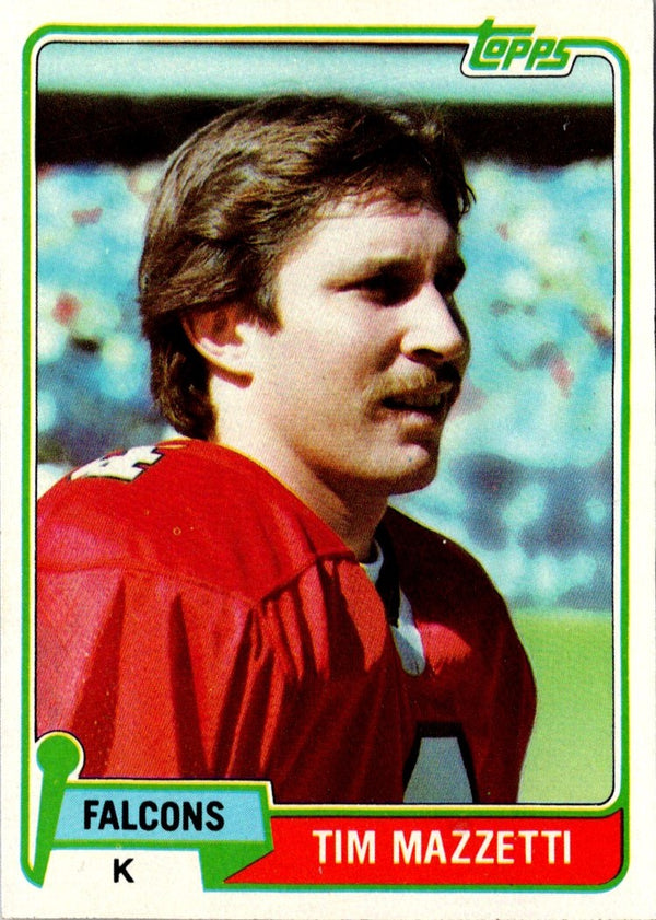 1981 Topps Tim Mazzetti #513