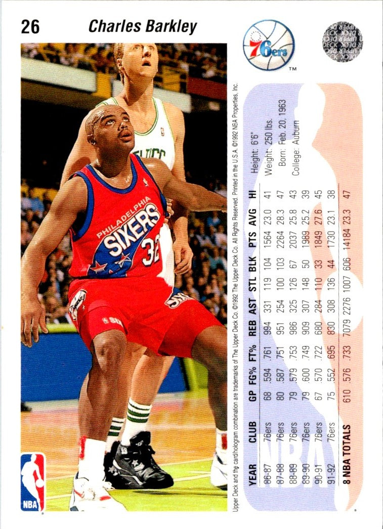 1992 Upper Deck Charles Barkley