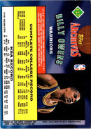 1993 Upper Deck Golden Grahams Billy Owens